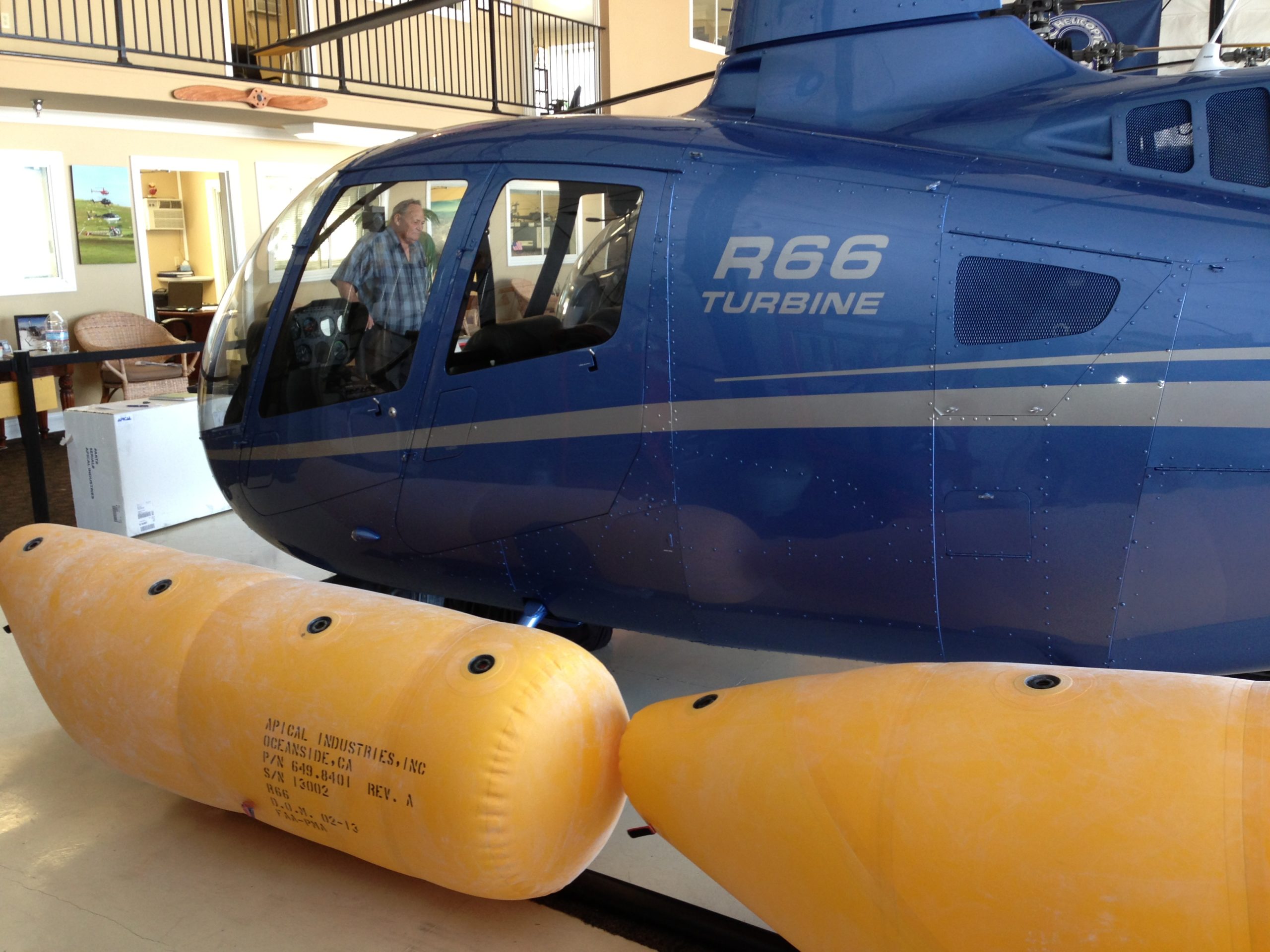 Dart Aerospace R66 Emergency Floats Pass Crucial Test