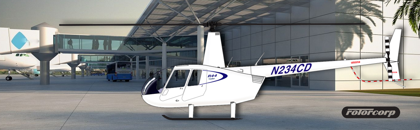 Robinson Helicopter Company Introduces New R44 Cadet 2 Place Utility Trainer