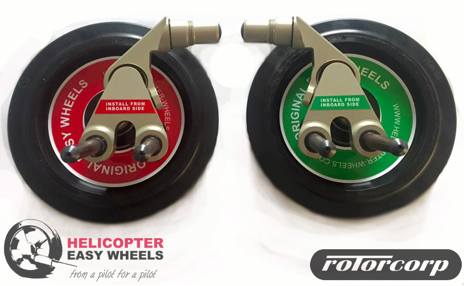 Helicopter Easy Wheels Now Available for R44 and R66 Pop-Out Floats