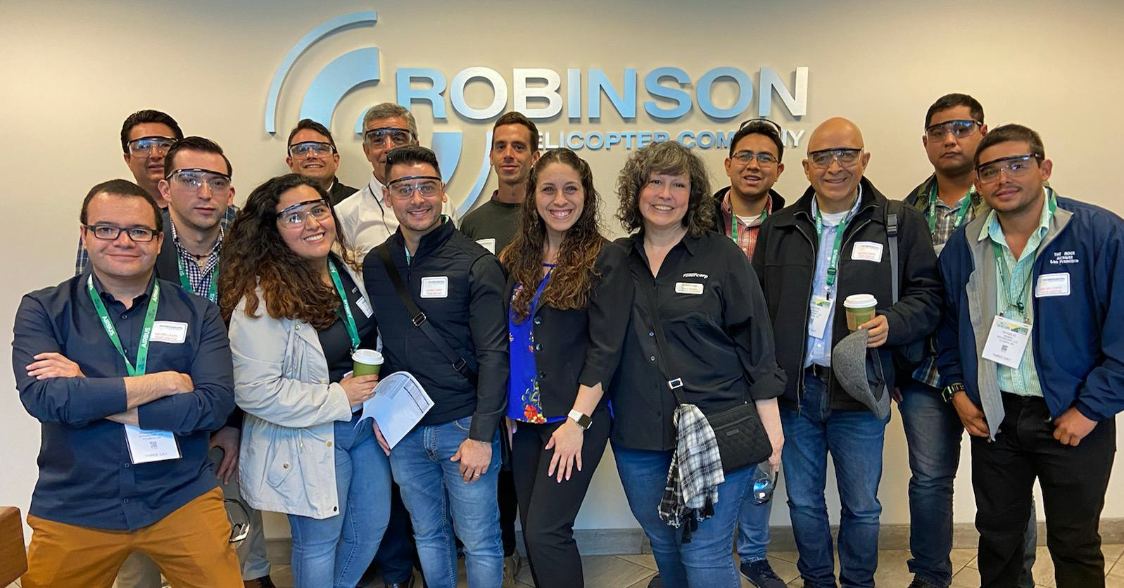 Rotorcorp Customers Tour Robinson Factory During 2020 Heli-Expo